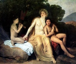 Apollo, Hyacinth and Cypariss picture.